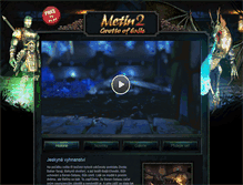 Tablet Screenshot of grotto.metin2.cz